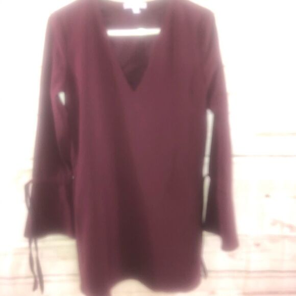 Dylan Gray Tie-Detail Flare Cuff dress size  S - Picture 4 of 8